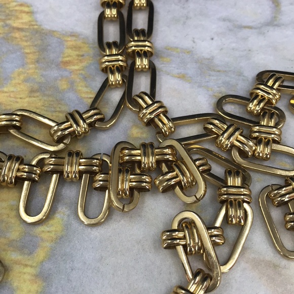 Link chain Golden waist Belt of 90’S - Picture 5 of 5